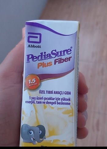 PediaSure Plus Fiber 1.5 kcal/ml Çocuk Besini