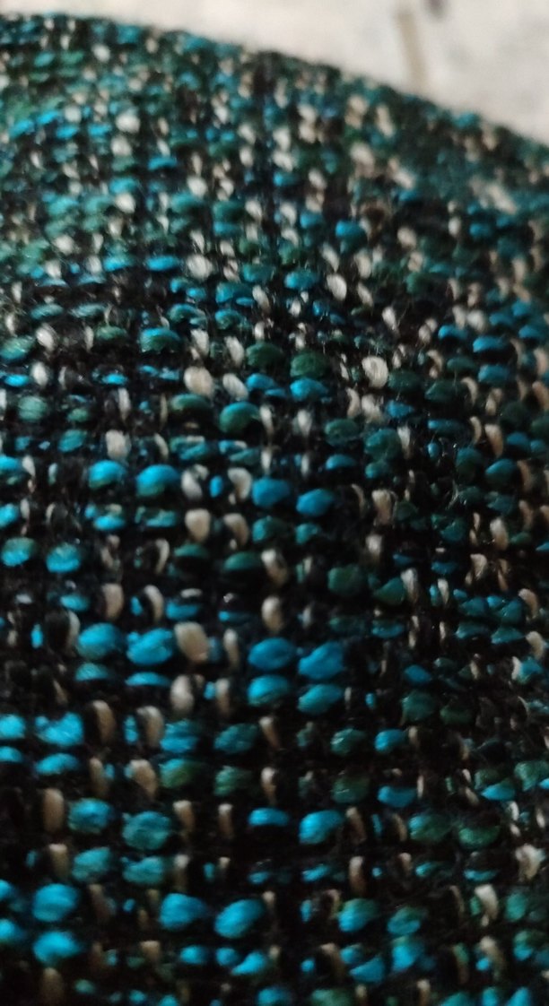 Gri Mavi Yün Örgü Midi Elbise. Özel dikim kışlık elbise - Görsel 2