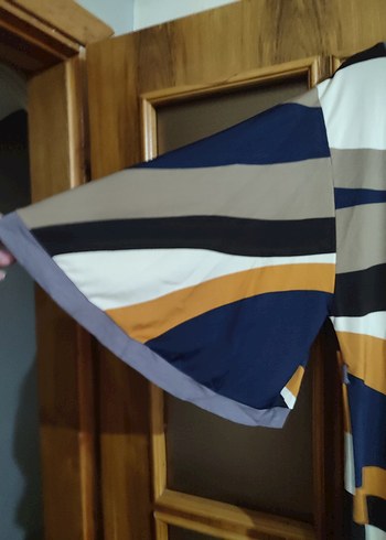 Çizgili Salaş  Tunik - Görsel 2