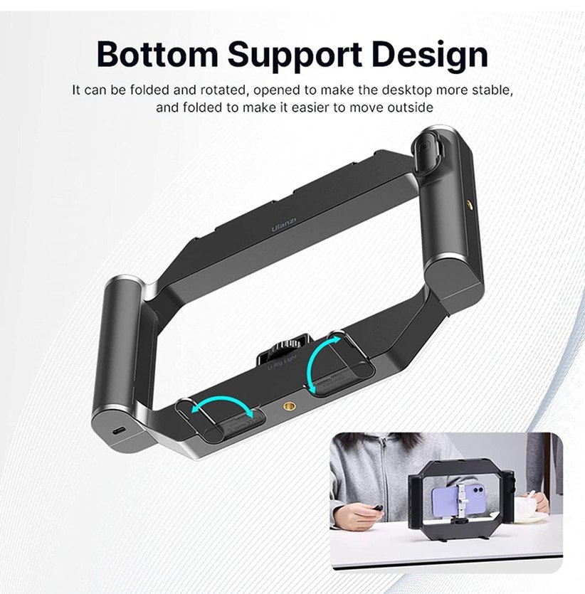 Renkli Işıklı Telefon Tutucu - Görsel 2