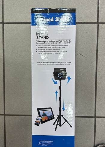 Tablet tutucu Tripod - Görsel 3