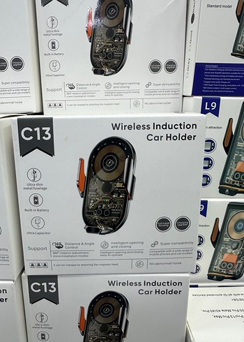 Kablosuz magsafe Araç Telefon Tutucu C1 - Görsel 3