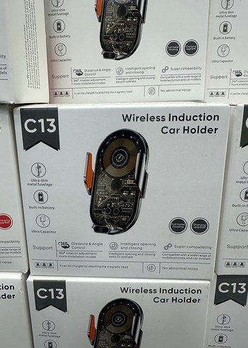 Kablosuz magsafe Araç Telefon Tutucu C1 - Görsel 4