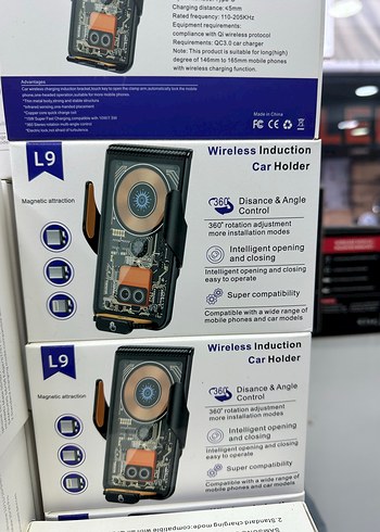 Kablosuz magsafe Araç Telefon Tutucu C1 - Görsel 2