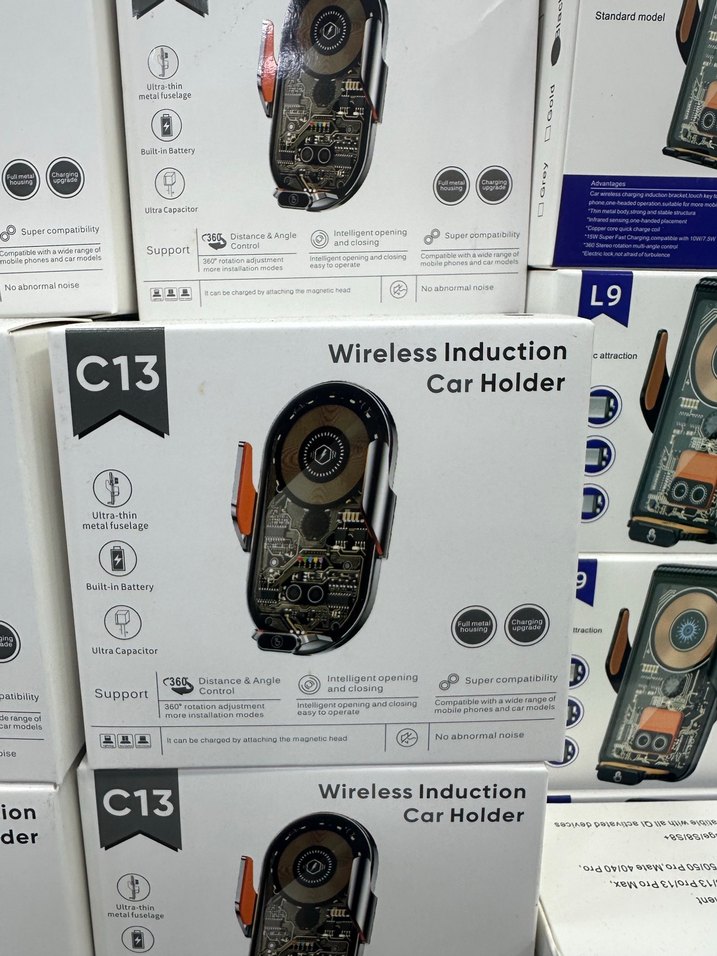 Kablosuz magsafe Araç Telefon Tutucu C1 - Görsel 3