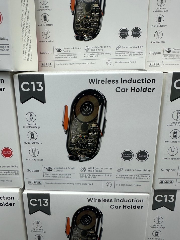 Kablosuz magsafe Araç Telefon Tutucu C1 - Görsel 4