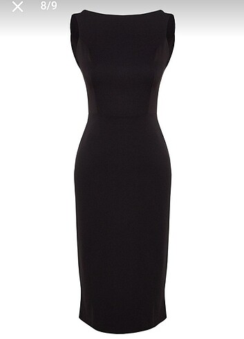 SAKS MAVİSİ üste oturan abiye elbise - Görsel 8