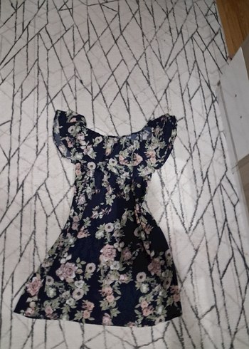 Flamant Rose Çiçekli Elbise - Görsel 2