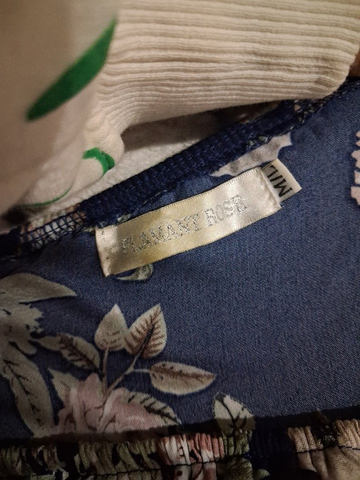 Flamant Rose Çiçekli Elbise - Görsel 3