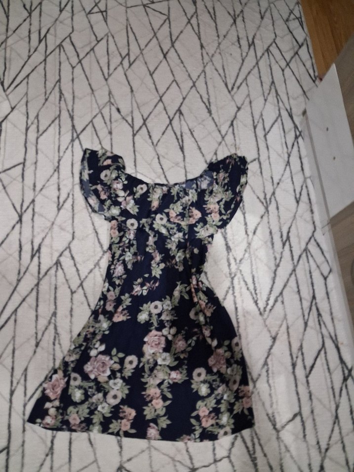 Flamant Rose Çiçekli Elbise - Görsel 2