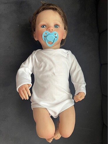 Beden Saçlı Reborn Bebek 2