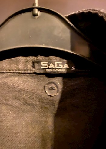 Siyah kadın kot ceket S beden - Görsel 3