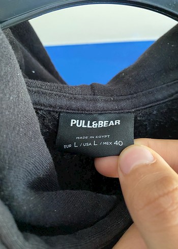 Pull&Bear Erkek Sweatshirt baskılı - Görsel 3