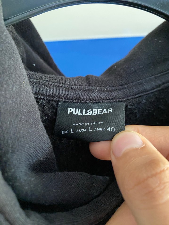 Pull&Bear Erkek Sweatshirt baskılı - Görsel 3
