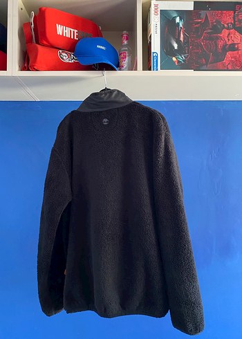 Erkek Siyah Polar Sweatshirt XL beden - Görsel 2