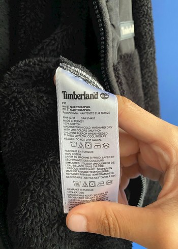 Erkek Siyah Polar Sweatshirt XL beden - Görsel 4