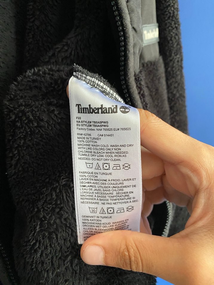 Erkek Siyah Polar Sweatshirt XL beden - Görsel 4