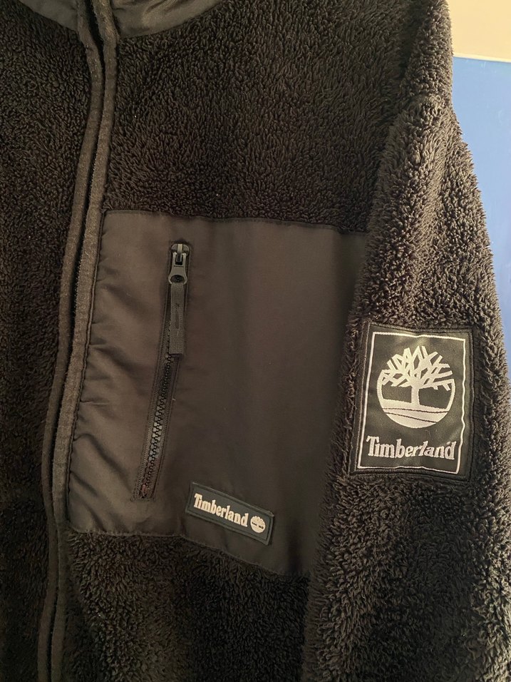 Erkek Siyah Polar Sweatshirt XL beden - Görsel 3