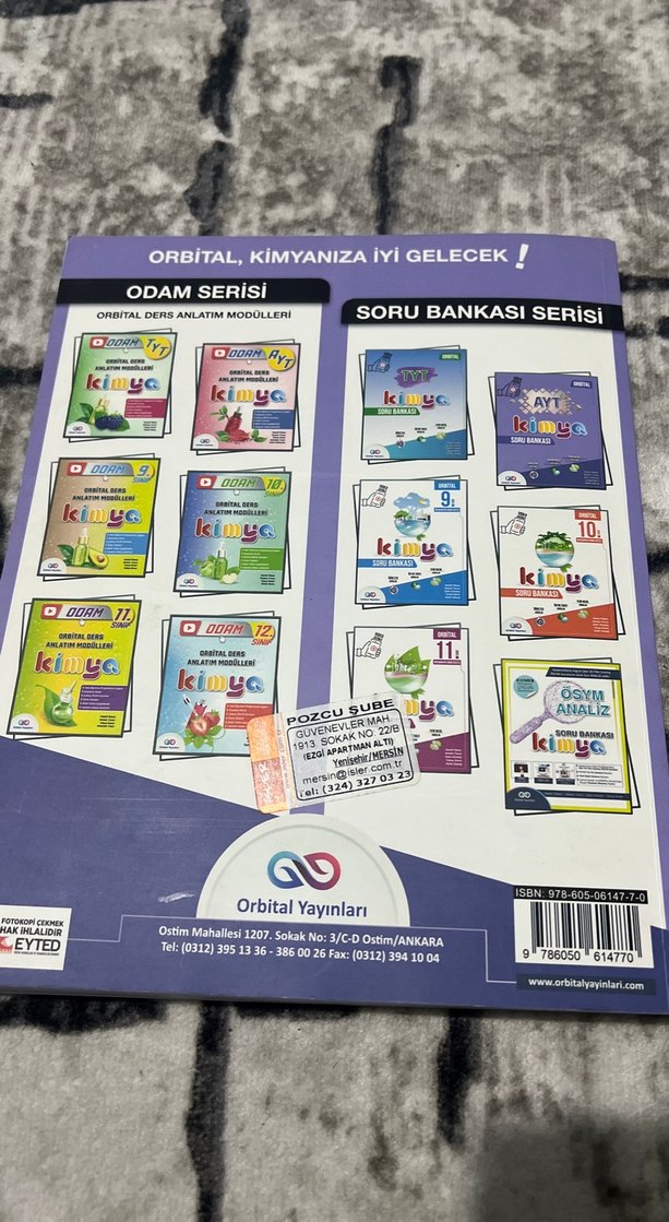 AYT Kimya Soru Bankası - Orbital - Görsel 2