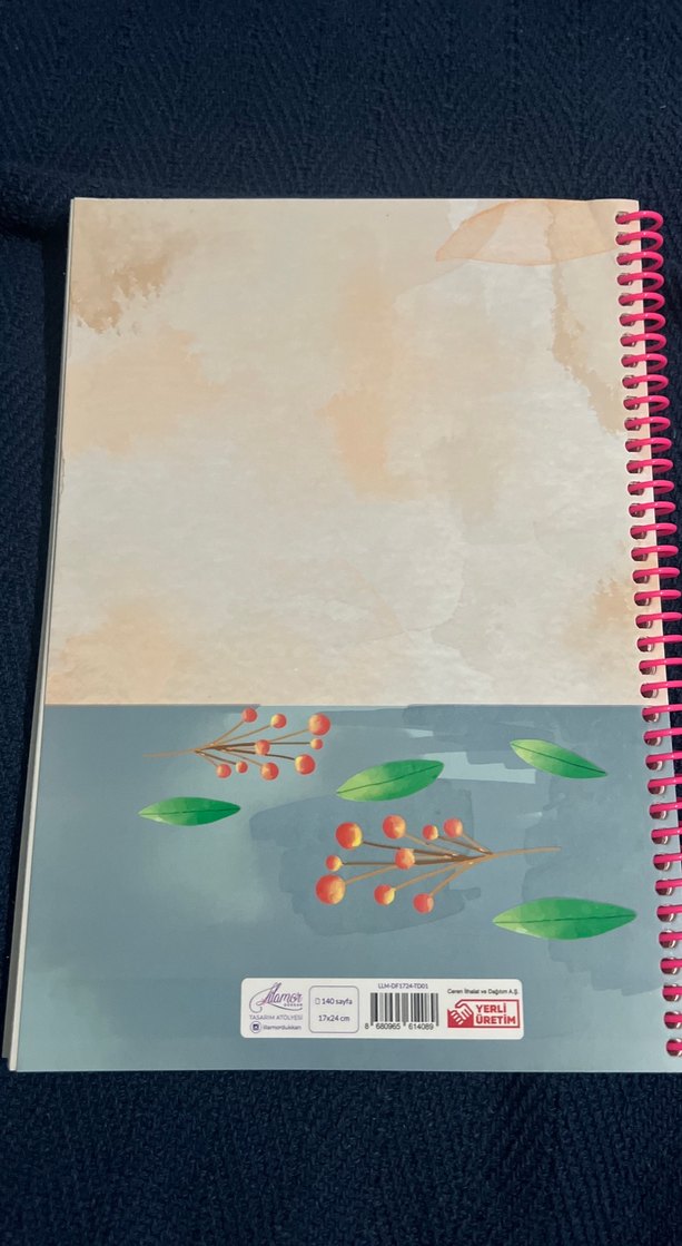 Pastel Pembe Tarif Defteri - Görsel 2