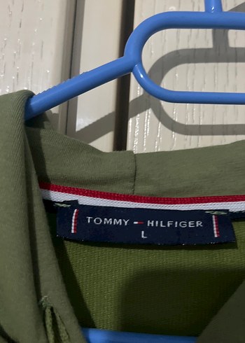Tommy Hilfiger Kadın Haki Kapüşonlu Sweatshirt - Görsel 2