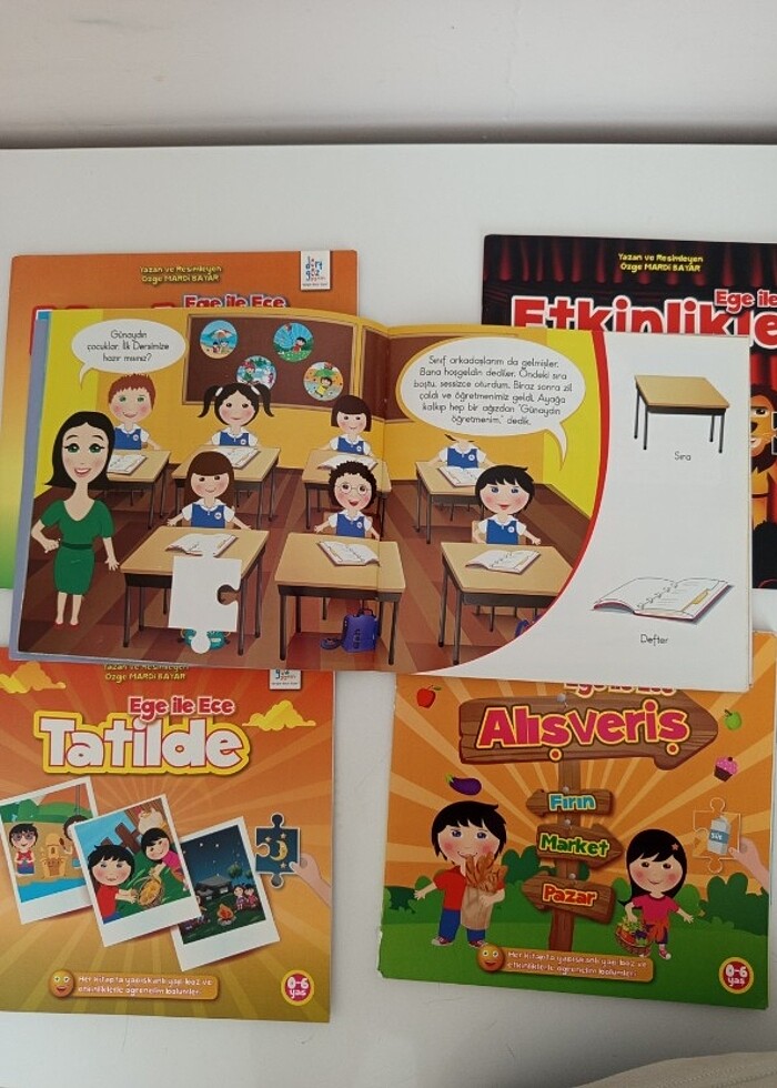 Ege ile ece kitap seti  - Görsel 3