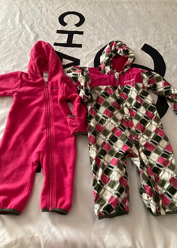 Columbia Unisex Bebek Önlüğü 12 Ay Pembe - Görsel 4