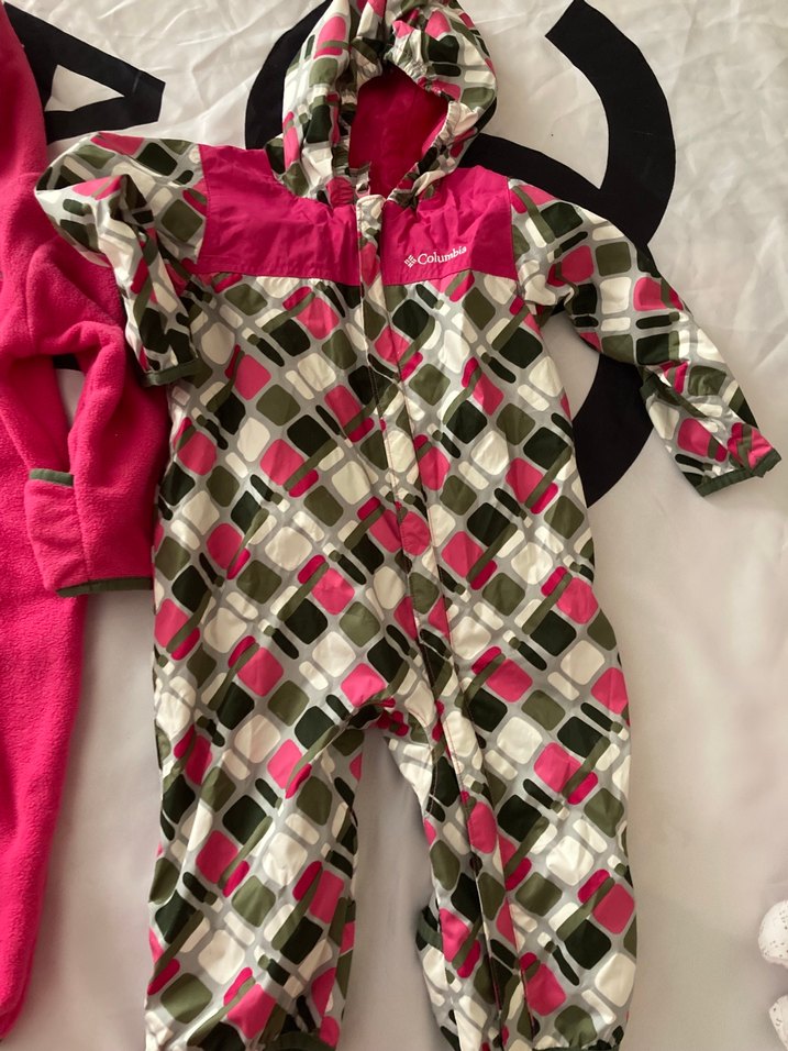 Columbia Unisex Bebek Önlüğü 12 Ay Pembe - Görsel 3