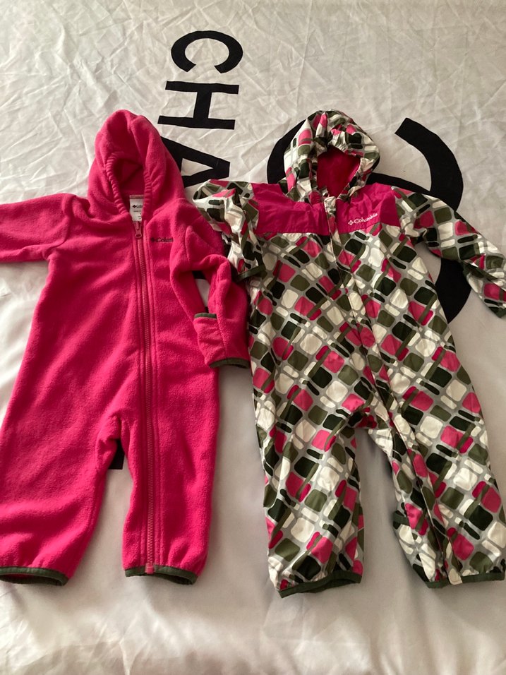 Columbia Unisex Bebek Önlüğü 12 Ay Pembe - Görsel 4