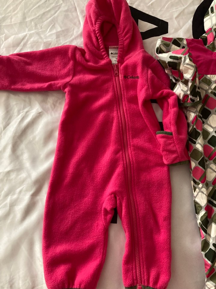 Columbia Unisex Bebek Önlüğü 12 Ay Pembe - Görsel 5
