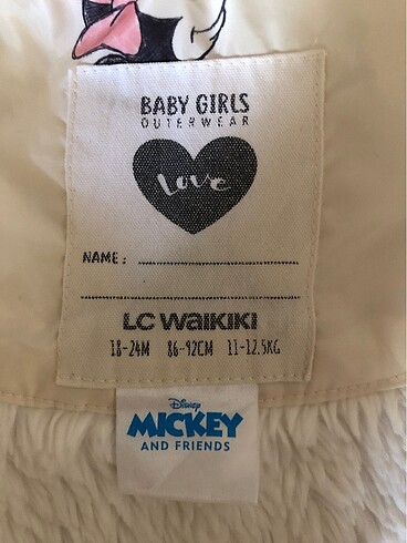 LC Waikiki Kiz çocuk montu