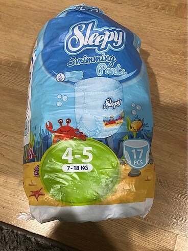 Sleepy havuz bezi beden 4-5 -7-18 kg