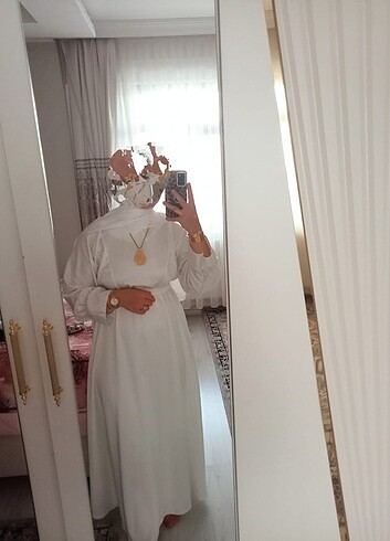 Diğer 44 beden beyaz elbise 