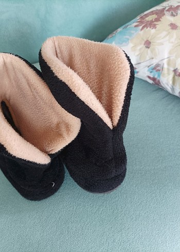 ev botu ev ayakkabısı sessiz taban - Görsel 2