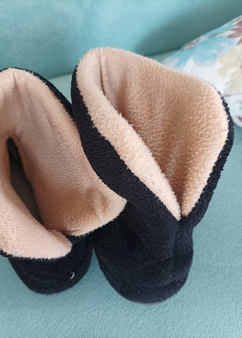 ev botu ev ayakkabısı sessiz taban - Görsel 3