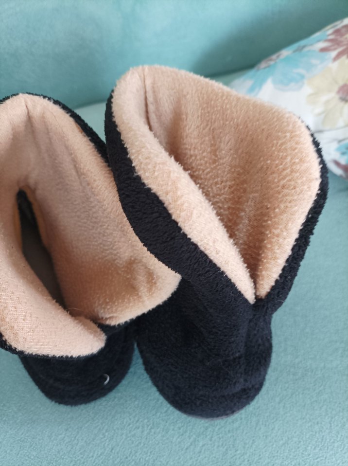 ev botu ev ayakkabısı sessiz taban - Görsel 3