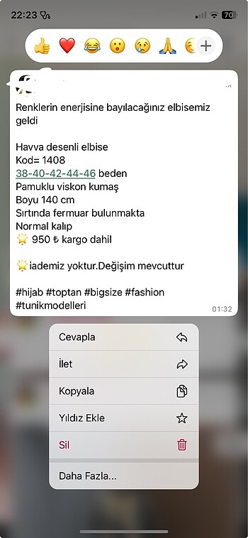 38 Beden Elbise