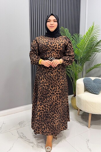 Diğer Leopar elbise