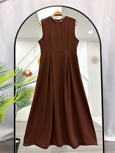38 Beden bordo Renk Elbise