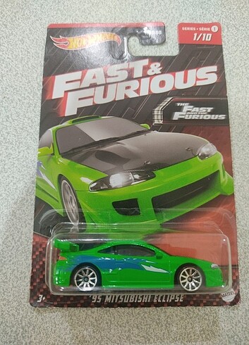 HOT WHEELS F&F MITSUBISHI ECLIPSE 