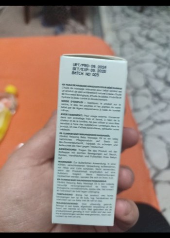 Beden Renk Dalin Bebek Yağı ve Clinikid Masaj Yağı