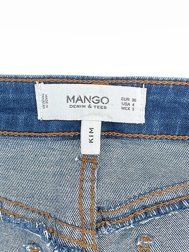 36 Beden lacivert Renk Mango Skinny %70 İndirimli.