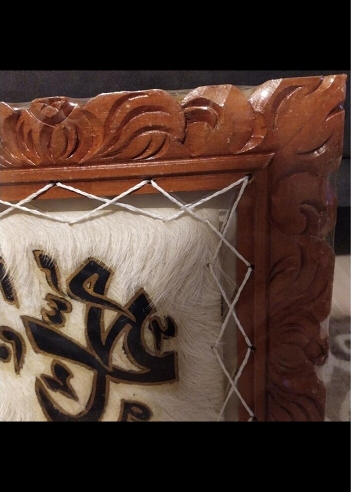 Tüy üzerine işleme tablo - Görsel 2