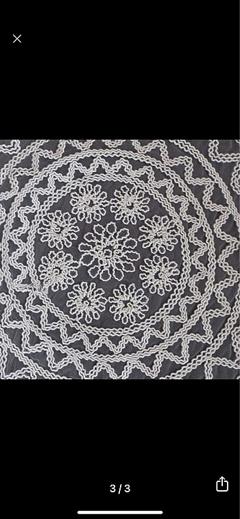 Hazır güpür runner - Görsel 3