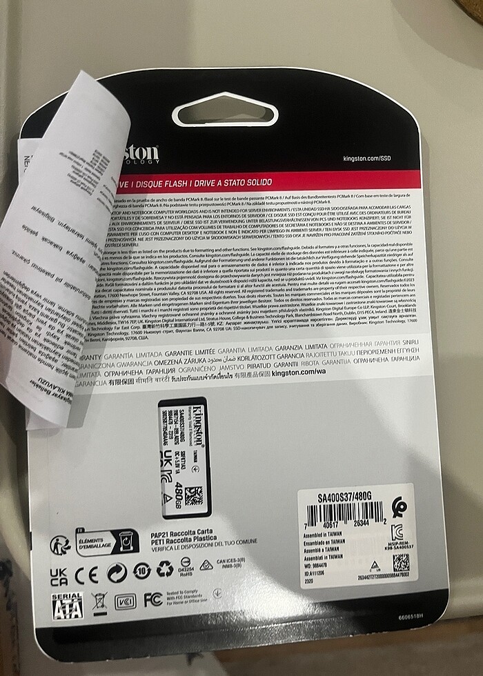 Kingston A400 480 GB SSD - Görsel 2