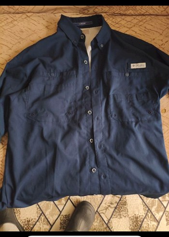 Columbia Erkek Lacivert Uzun Kollu Gömlek - Görsel 2