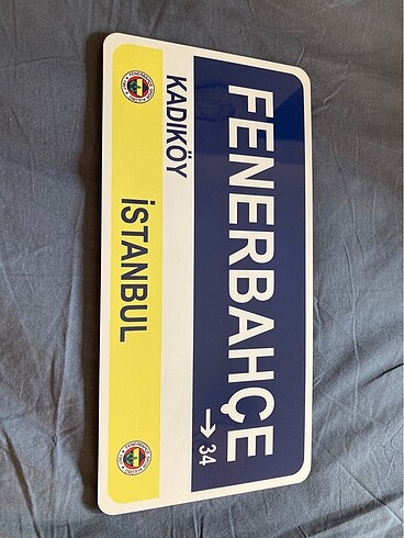 Fenerium Fenerbahçe Plaka