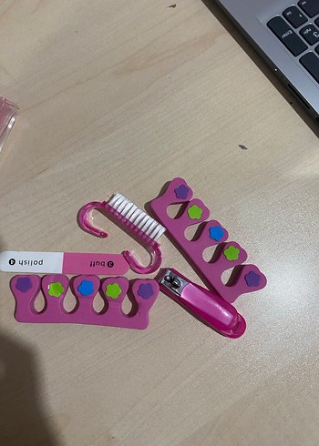 Pembe Pastel Manikür ve Pedikür Seti - Görsel 3