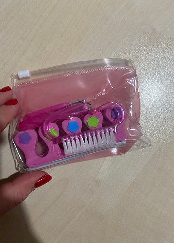 Pembe Pastel Manikür ve Pedikür Seti - Görsel 2