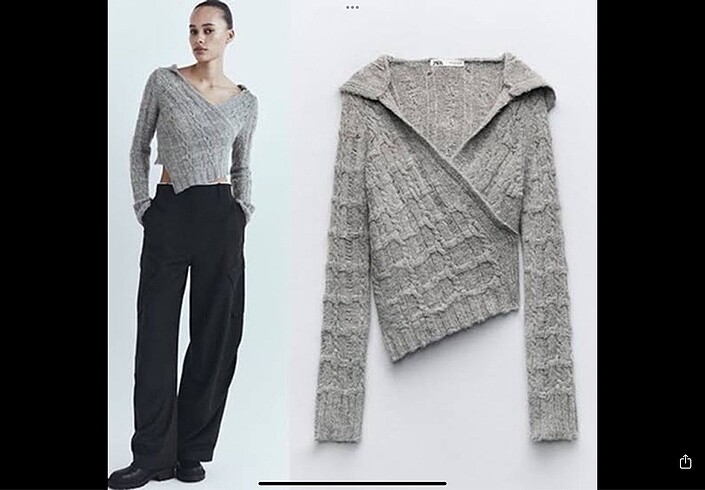 Zara triko kazak